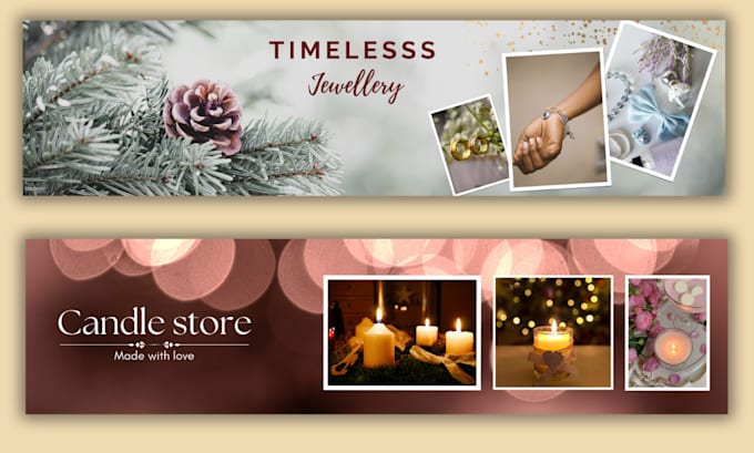 design a unique etsy banner designs for your shop