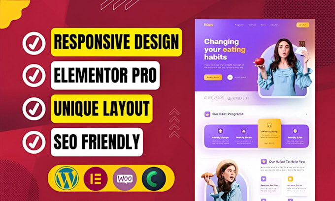 build personal portfolio website, business website, landing page, wordpress blog