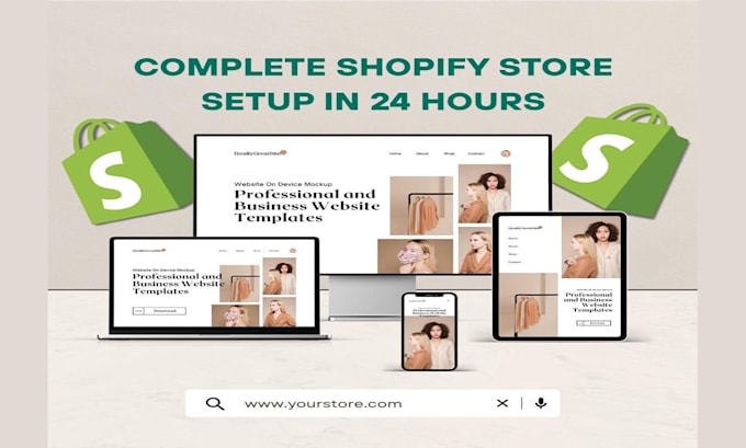 build a shopify website, dropshipping shopify store