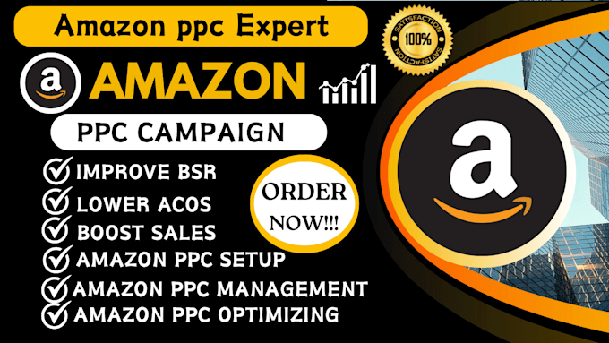 setup or optimize amazon PPC campaign, PPC ads manager, or campaign optimization