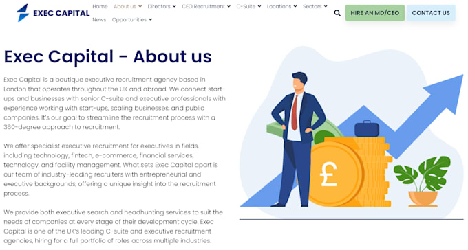 write your about us page and brand story