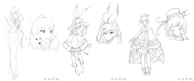 do character design, creature design