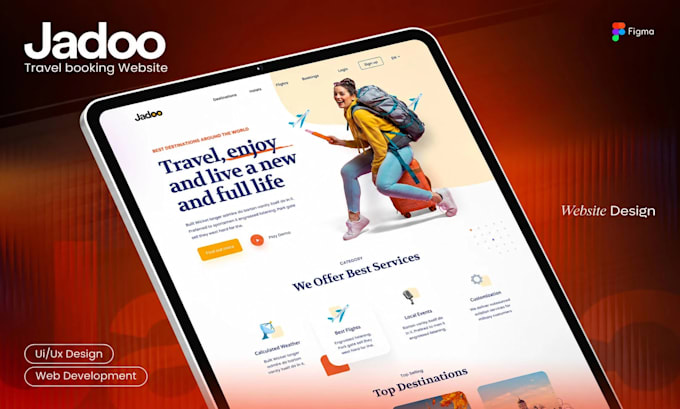 build custom website development, front end developer, full stack developer