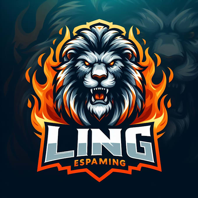 make lion gaming mscot logo design with satisfaction guarantee