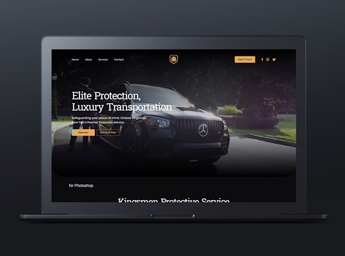 built responsive wordpress website for business