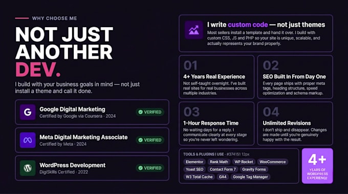 design a professional wordpress website for your local business