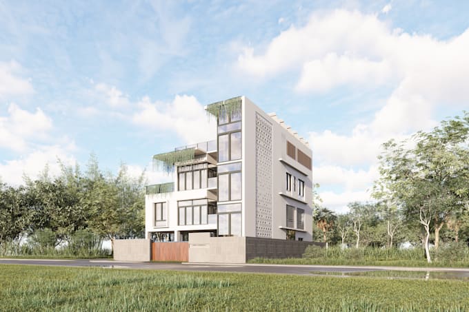 consult on designing modern residential building