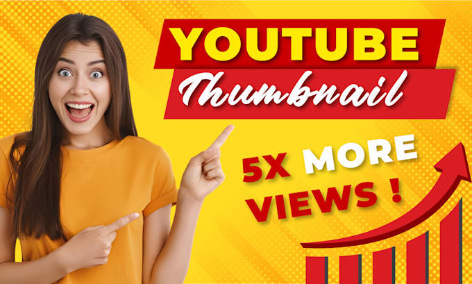 do clickable eye catching and attractive youtube thumbnails design