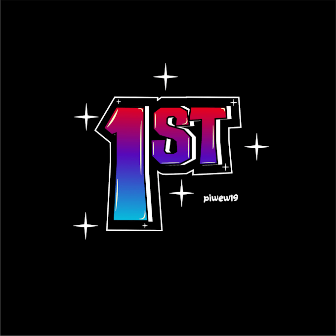 create custom typography design for your name or brand