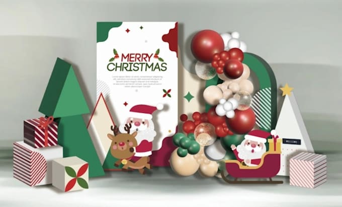 event background wall poster design decoration design