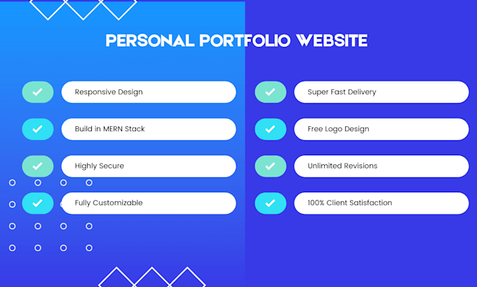 be developing stunning portfolio websites for you