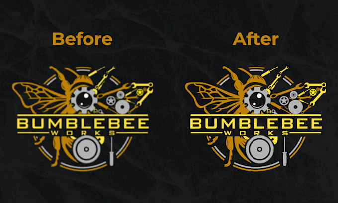 change text, refresh, recreate, revamp, and redraw your logo with transparency