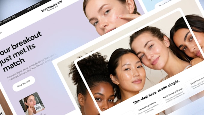 design a premium UX UI shopify store for your brand