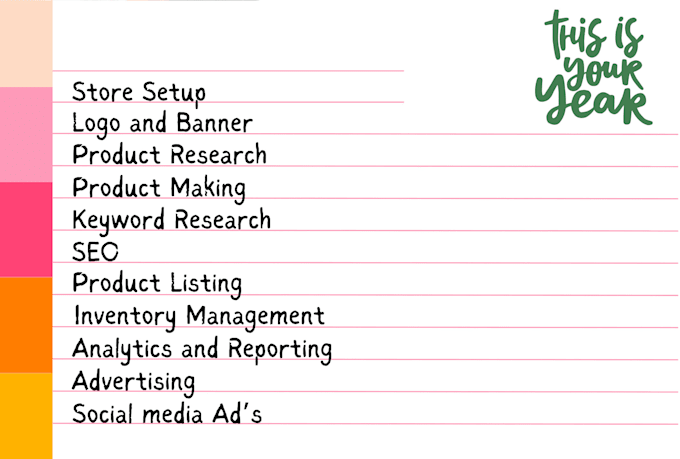 be your virtual assistant for etsy, teespring, redbubble, print on demand stores