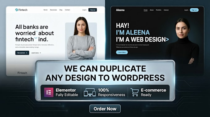 clone, copy or duplicate any website into a wordpress site