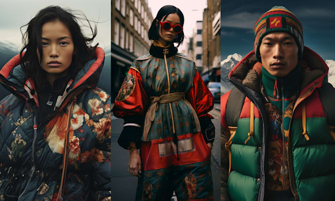 create a fashion collection for you using midjourney
