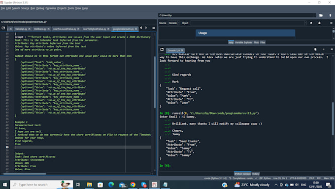 do custom web data extraction automation using python, selenium, beautiful soup