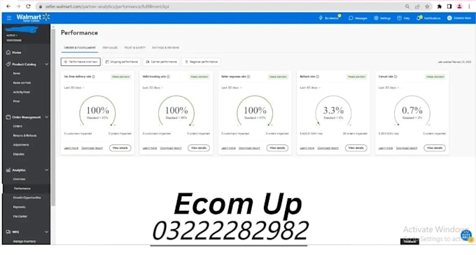 be your walmart wfs or dropshipping VA