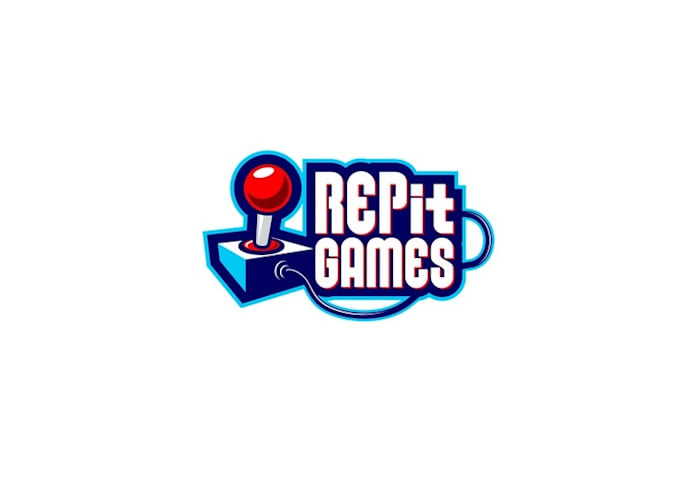create a modern shining wonderful logo for repit games