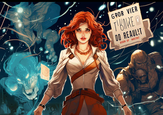 do comic book and custom illustration