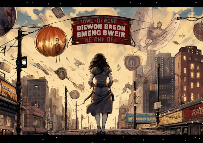 do comic book and custom illustration