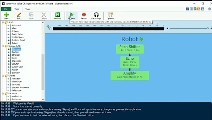 provide professional voice changer software transform, enhance your voice today