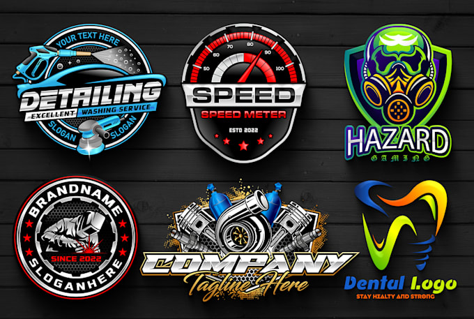 create modern, professional and 3d business logo design