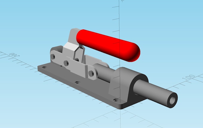 model 3d in openscad