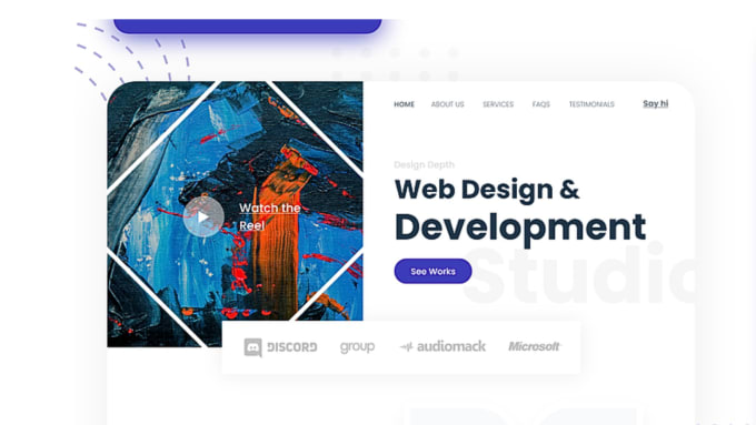 Be your front end web developer using html css javascript by ...