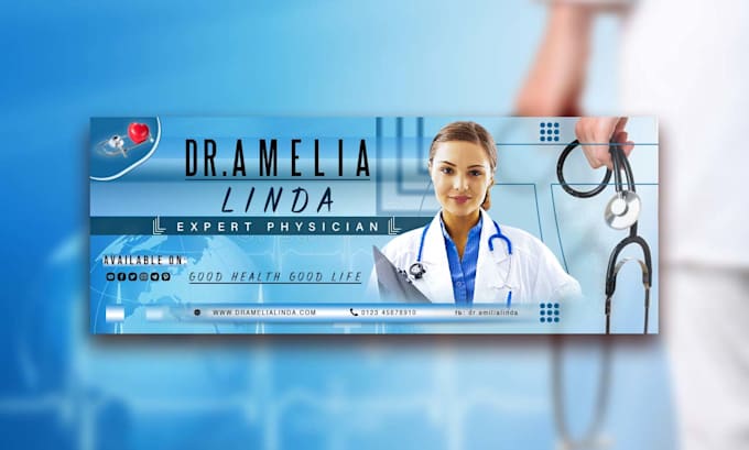 design facebook cover, youtube banner and twitter header