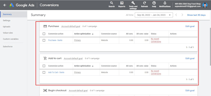 setup google ads conversion tracking,ga4 ecommerce tracking with gtm