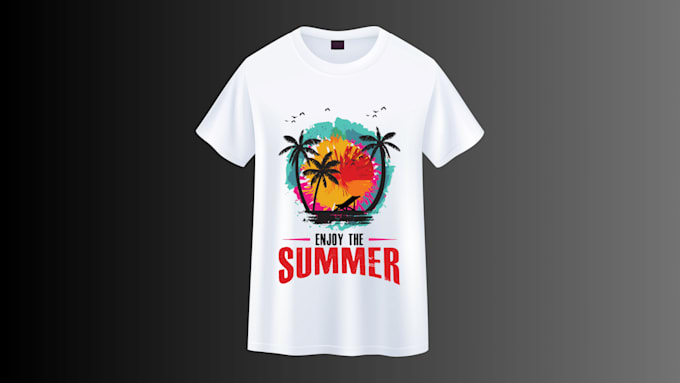create trendy t shirt design