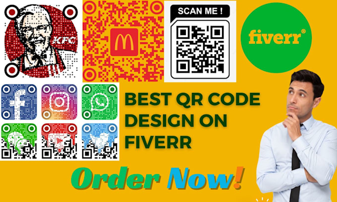 Make unique qr code, qr code generator, qr code with logo by ...