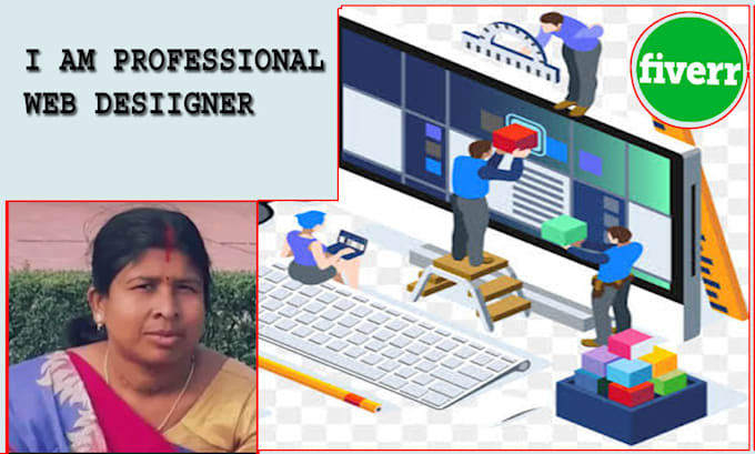 do  professional web designer and any website design