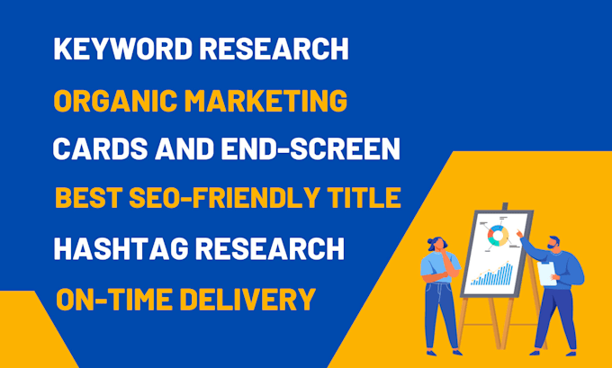 provide organic and advanced youtube video SEO expert services