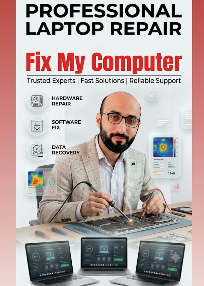 computer repair, windows 11, fix laptop, desktop, macbook, gaming PC remotely