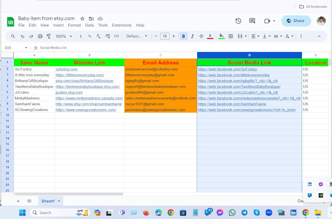 do any data entry, lead generation, virtual assistant job