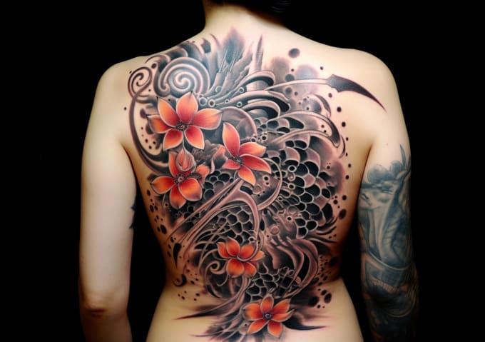 do  realism and full sleeve tattoo design
