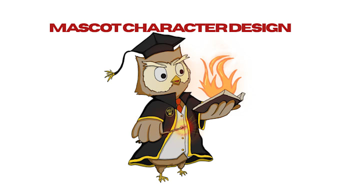 draw cute cartoon animal characters or mascot