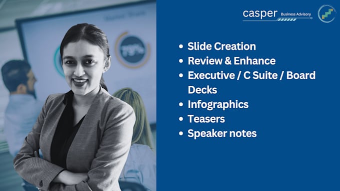 create your business presentation to goldman sachs standards