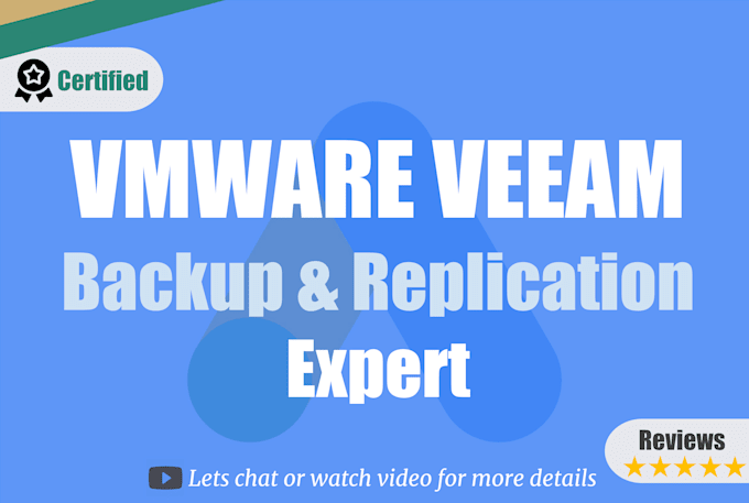 help you in vmware, esxi, vcenter, nsx, vsan, veeam backup, hyper v and proxmox