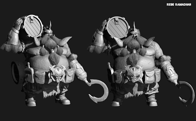 make 3d print miniature