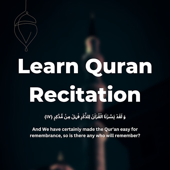 help you to learn quran or be your quran tutor