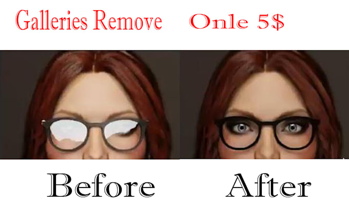 do glare remove and reflection remove