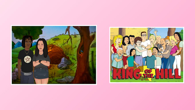 create a portrait of you from a cartoon of your choice
