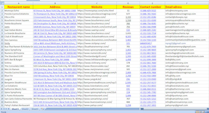 do data entry, typing work, excel data entry, web research
