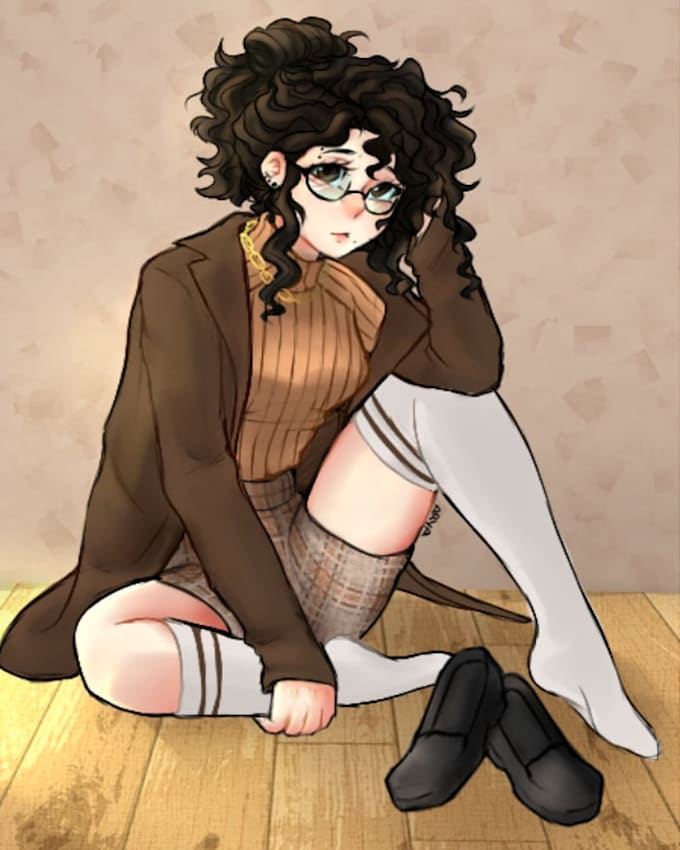 draw your oc from roblox or minecraft in my style