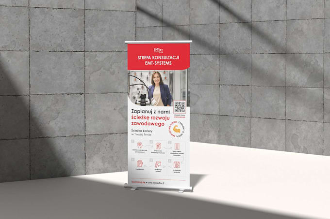do flyer, rollup, billboard design to print