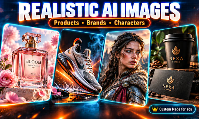 create realistic ai images and fix, edit, upscale,  products, brands