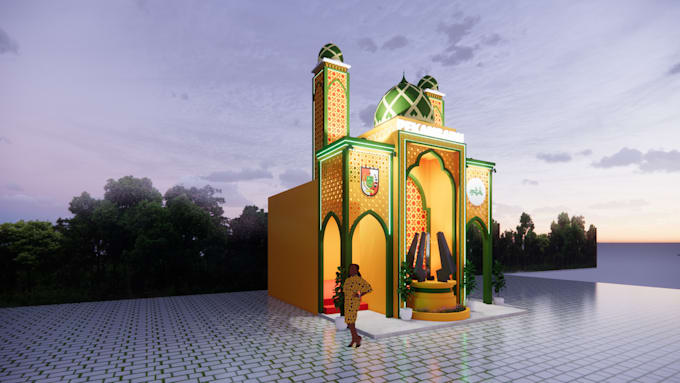 iconic custom booth exhibition